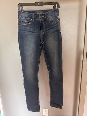 Maurices Women's High-Rise Jeggings- Blue
